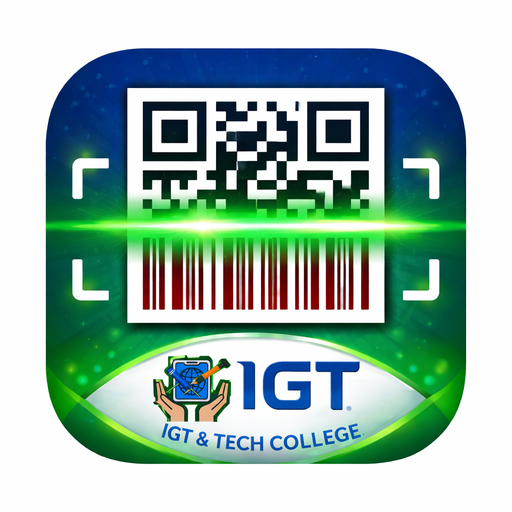 IGT QR & Barcode Scanner App